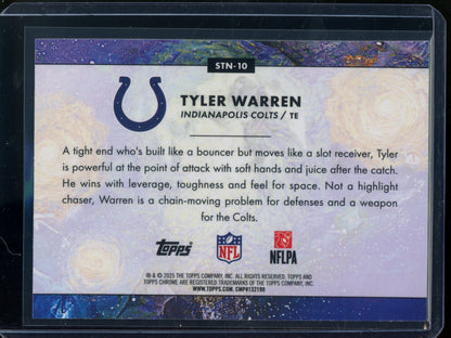 2025 Topps Chrome Cosmic Tyler Warren Rookie RC Stars In the Night SP Colts - Trading Card Market