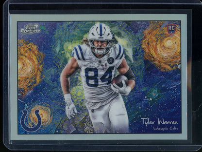2025 Topps Chrome Cosmic Tyler Warren Rookie RC Stars In the Night SP Colts - Trading Card Market