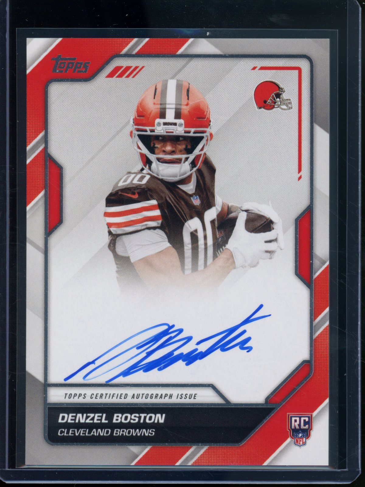 2026 Topps Flagship Denzel Boston Rookie RC Autograph First Signatures Browns - Trading Card Market