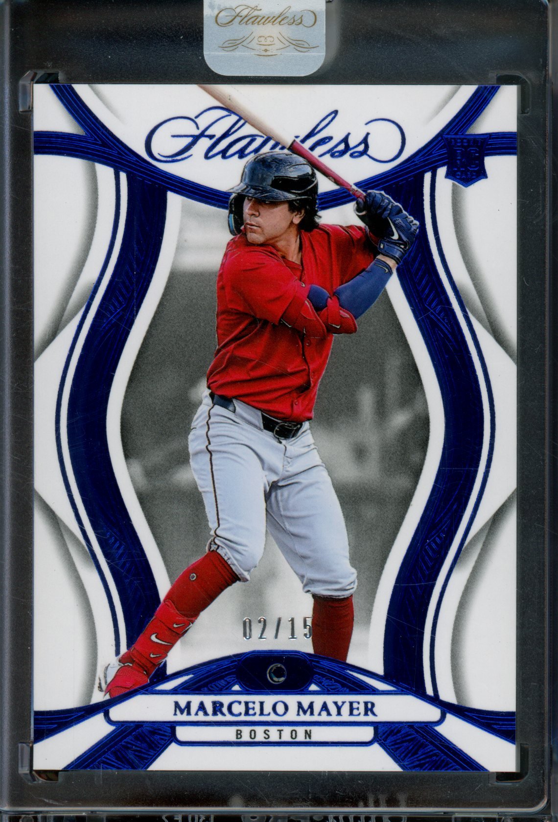 2025 Panini Flawless Marcelo Mayer Encased Sapphire /15 Red Sox - Trading Card Market