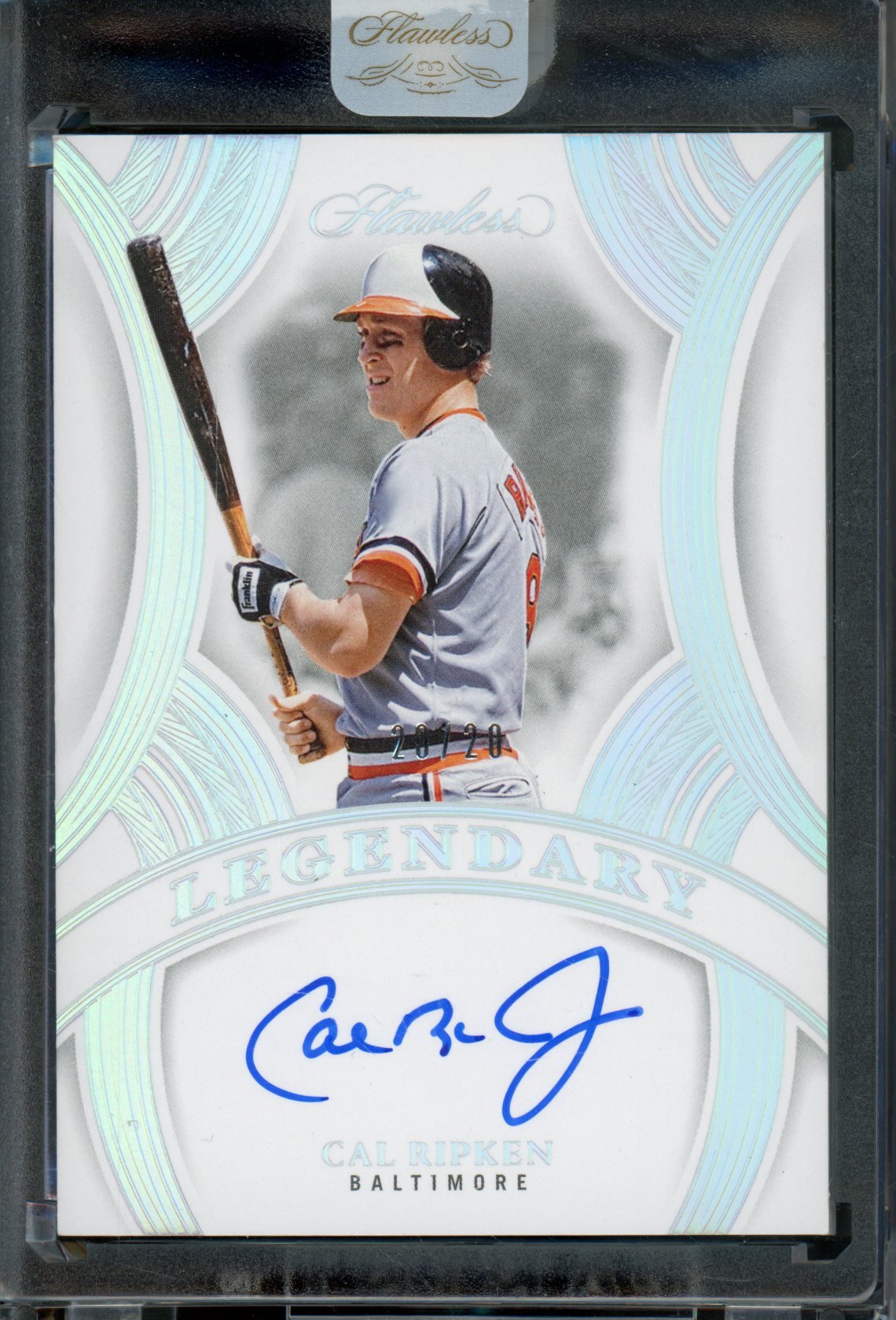 2025 Panini Flawless Cal Ripken Legendary Autograph Encased /20 Orioles - Trading Card Market