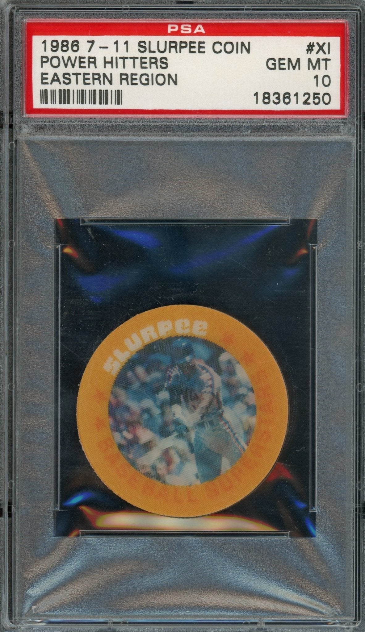 1986 Slurpee Coin Power Hitters #XI PSA 10 - Trading Card Market