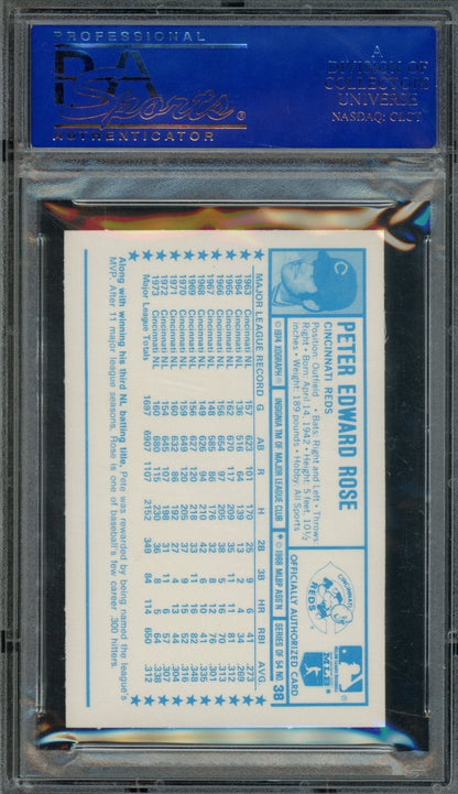 1974 Kellogg's Pete Rose #38 PSA 10 Reds