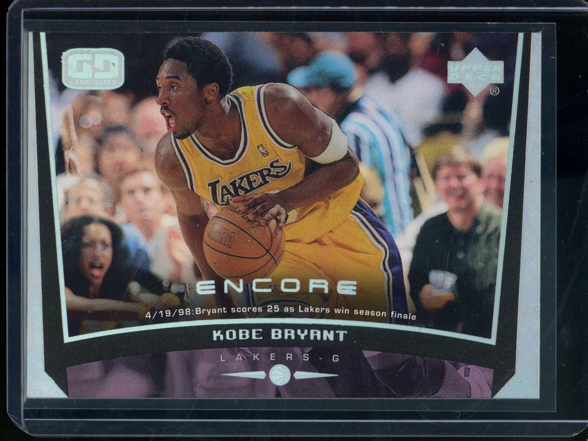1999/00 Upper Deck Kobe Bryant Encore Foil #39 Lakers