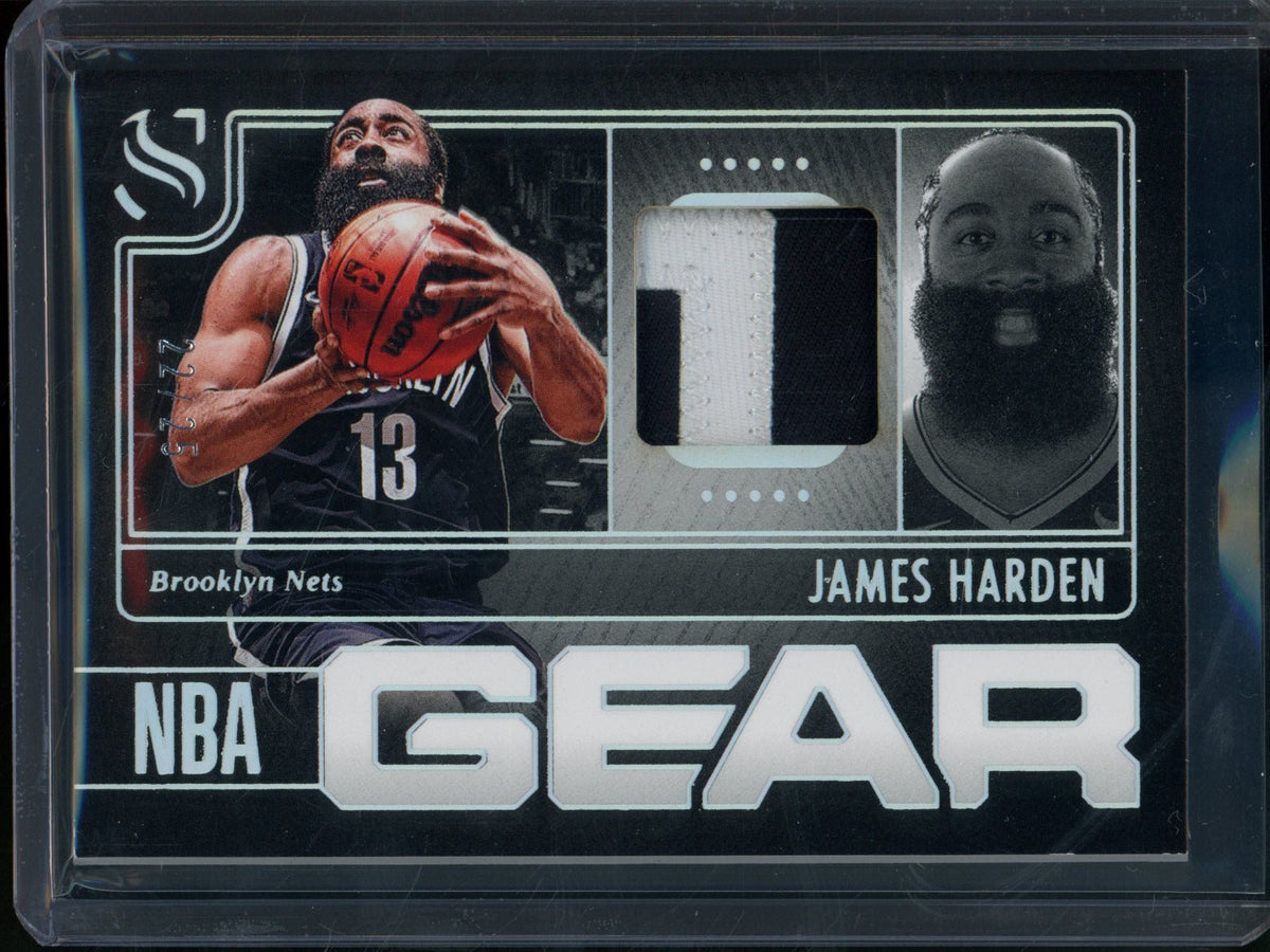 2024/25 Panini Silhouette James Harden NBA Gear Jersey Relic /25 Nets - Trading Card Market