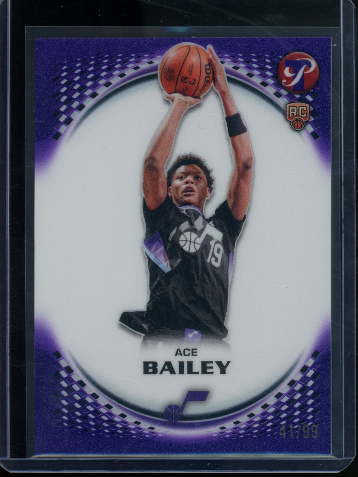 2025/26 Topps Pristine Ace Bailey Rookie RC Purple Refractor /99 Jazz - Trading Card Market