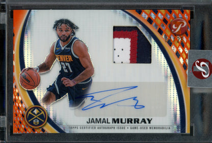 2025/26 Topps Pristine Jamal Murray Pristine Pieces Jersey Relic Autograph Orange Refractor /25 Nuggets - Trading Card Market