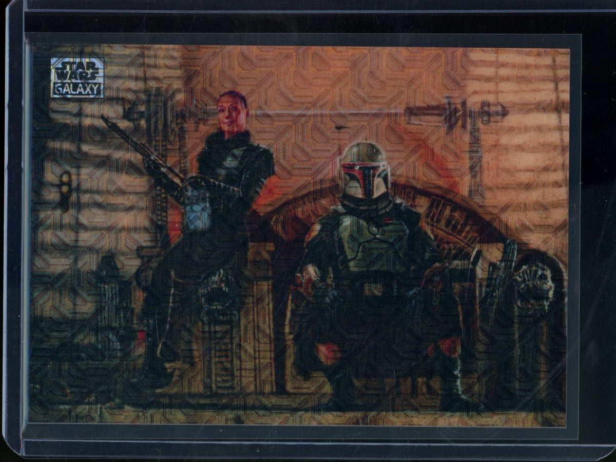 2026 Topps Galaxy Return To Jabba's Palace Mojo Refractor /50 #52