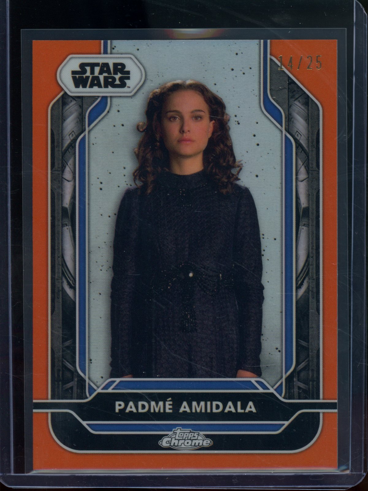 2026 Topps Chrome Padme Amidala Orange Refractor /25 #130