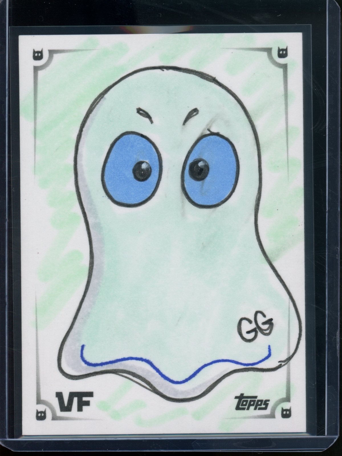 2026 Topps VeeFriends Ghost 1/1 Sketch Card Ryan Thompson