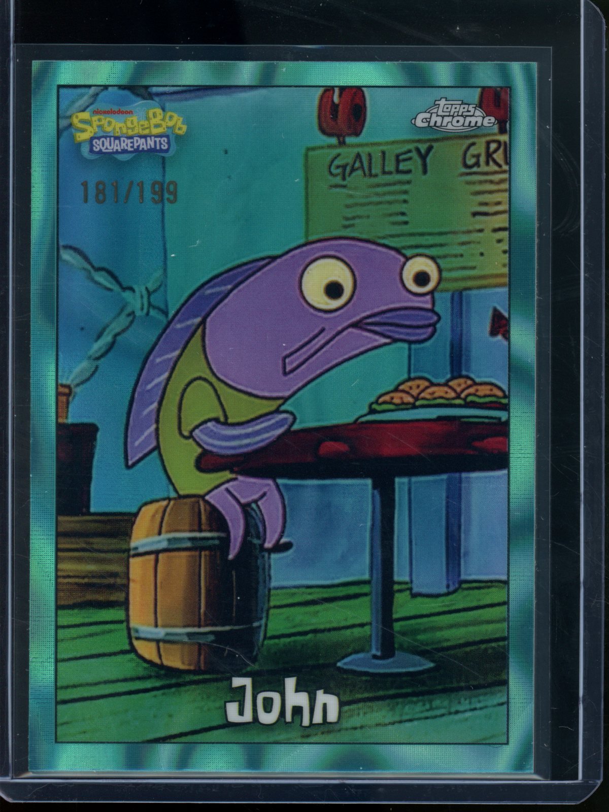 2025 Topps Chrome John Teal Lava Refractor /199 #102