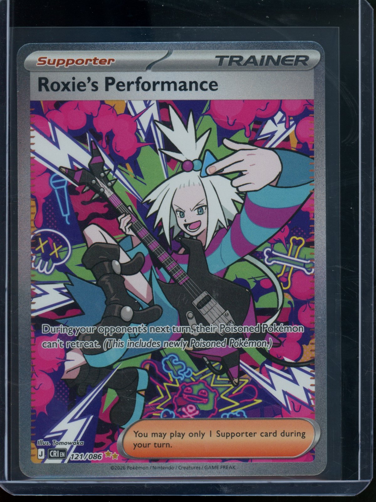 2026 Pokemon Chaos Rising Roxie's Performance 121/086 - Trading Card Market