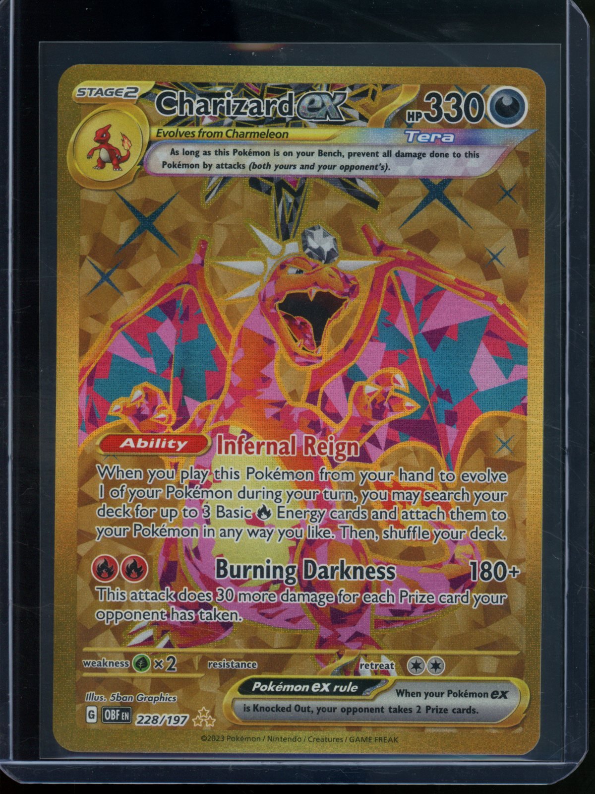 2023 Pokemon Obsidian Flames Charizard EX 228/197 - Trading Card Market
