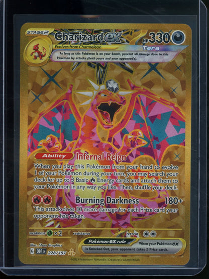 2023 Pokemon Obsidian Flames Charizard EX 228/197 - Trading Card Market