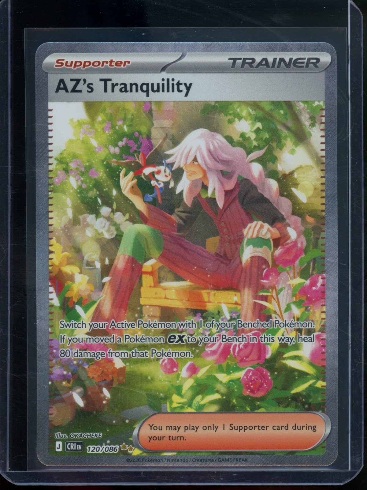 2026 Pokemon Chaos Rising AZ's Tranquility 120/086 - Trading Card Market