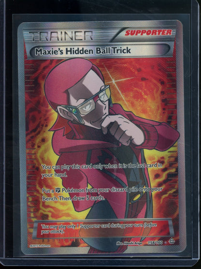 2015 Pokemon Primal Clash Maxie's Hidden Ball Trick 158/160 - Trading Card Market