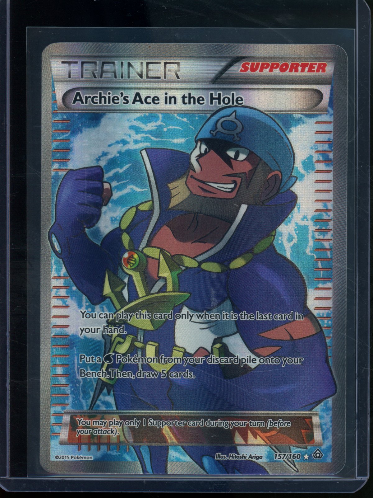 2015 Pokemon Primal Clash Archie's Ace in the Hole 157/160 - Trading Card Market