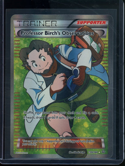 2015 Pokemon Primal Clash Professor Birch's Observations 159/160 - Trading Card Market