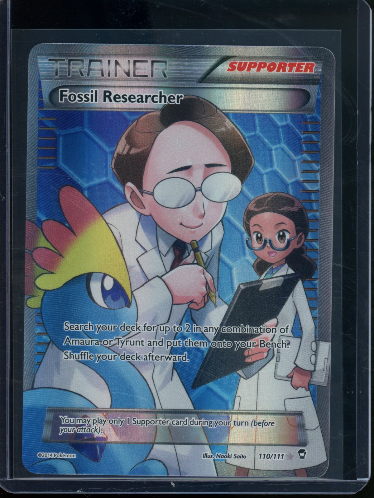 2014 Pokemon Furious Fists Fossil Researcher 110/111 - Trading Card Market