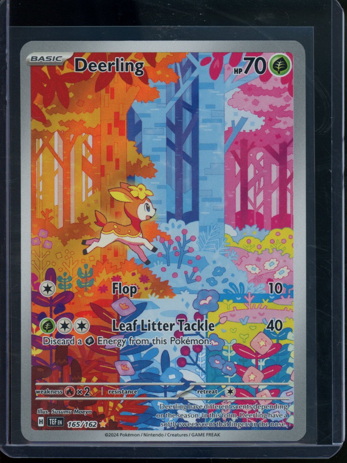 2024 Pokemon Temporal Forces Deerling 165/162 - Trading Card Market