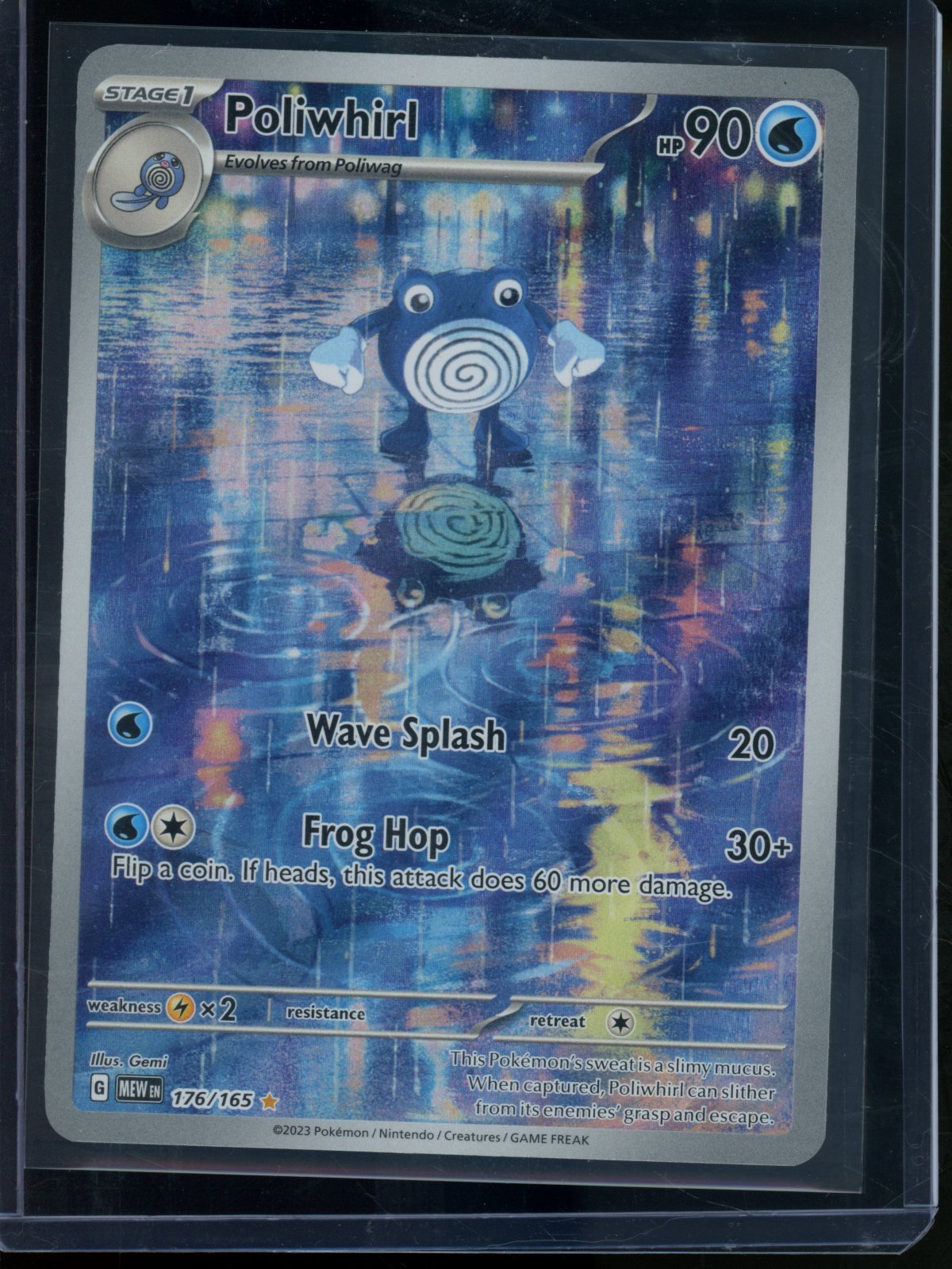 2023 Pokemon 151 Poliwhirl 176/165 - Trading Card Market