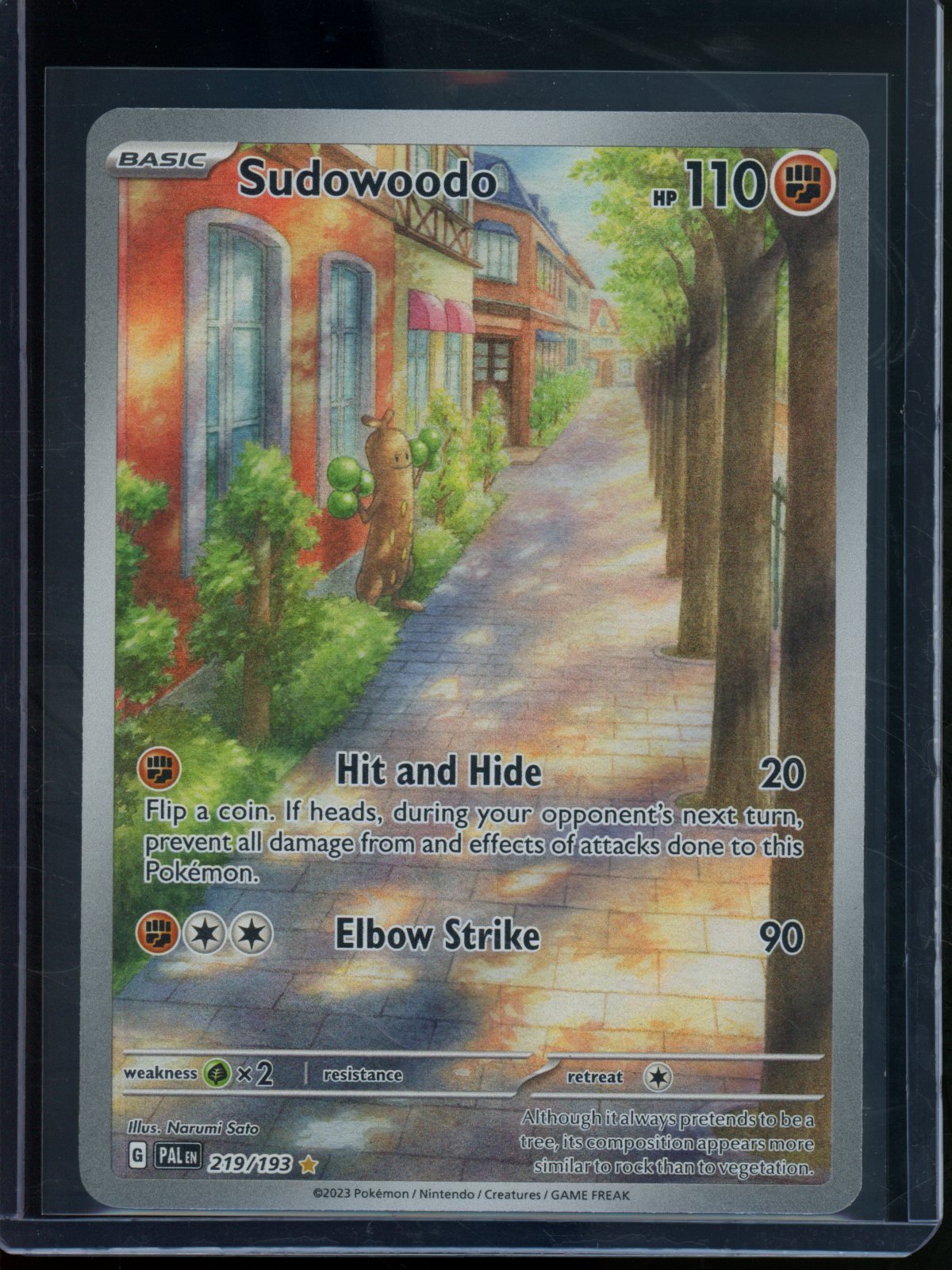 2023 Pokemon Paldea Evolved Sudowoodo 219/193 - Trading Card Market
