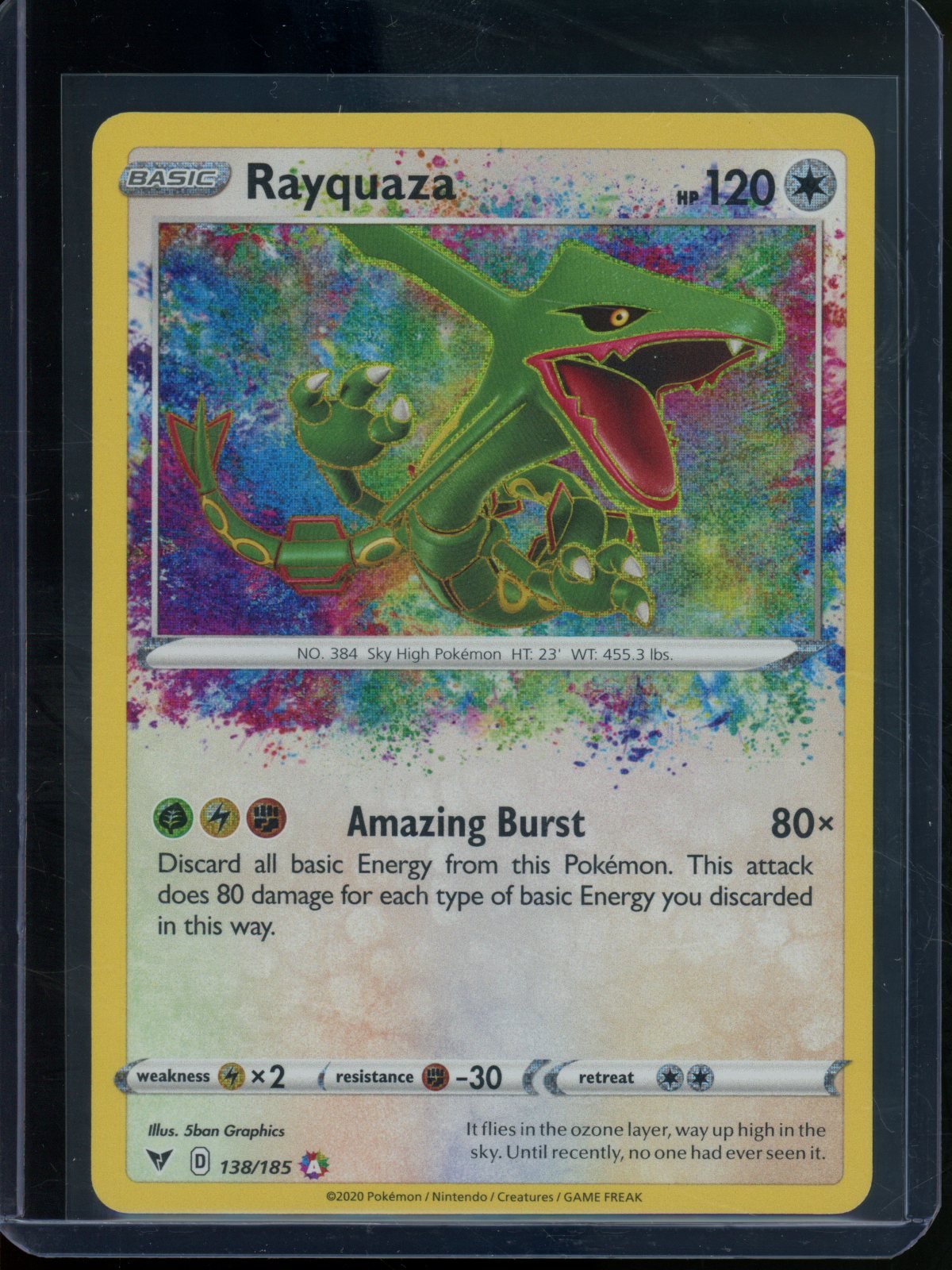 2020 Pokemon Vivid Voltage Rayquaza 138/185 - Trading Card Market