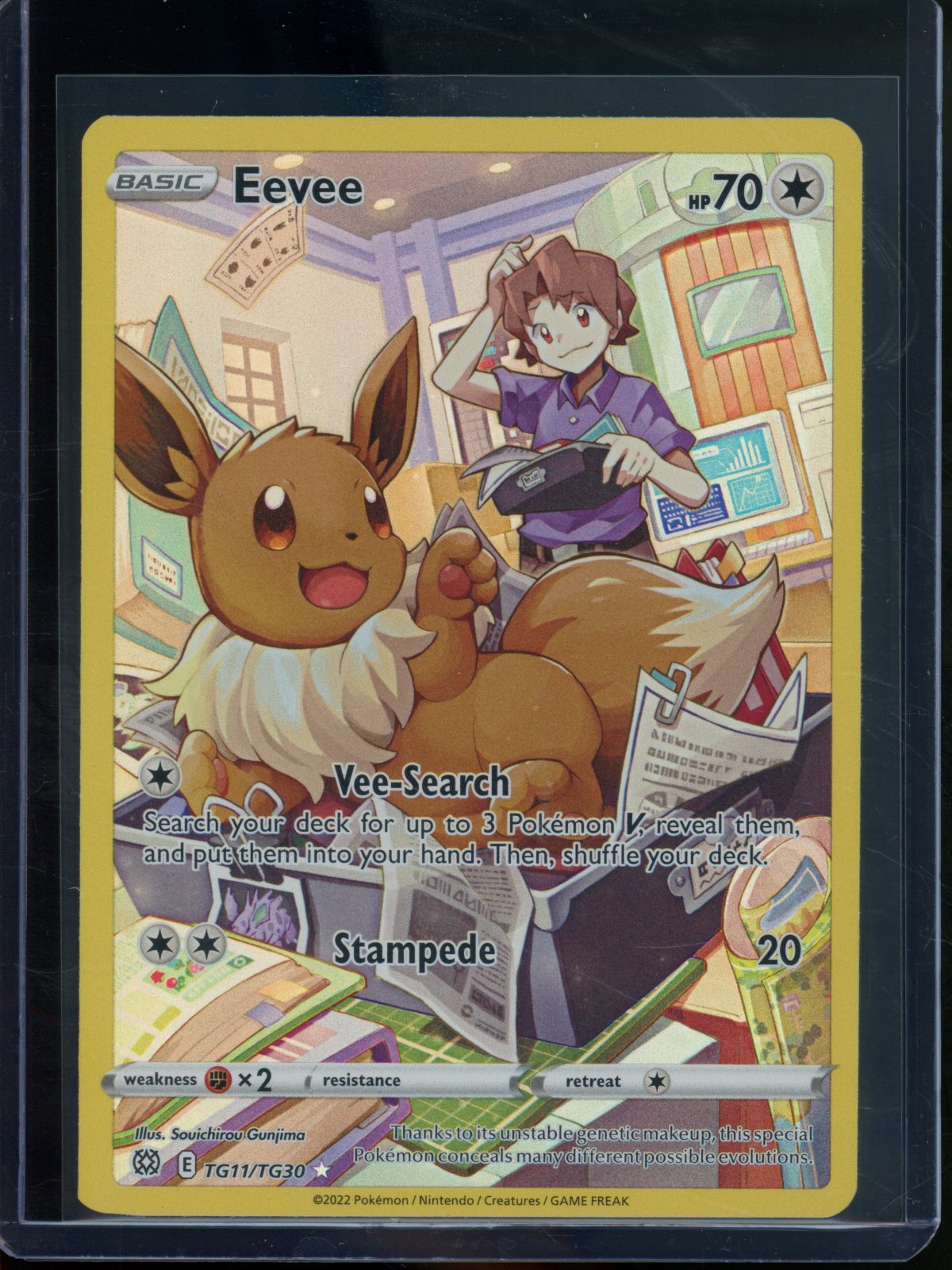 2022 Pokemon Brilliant Stars Eevee TG11/TG30 - Trading Card Market