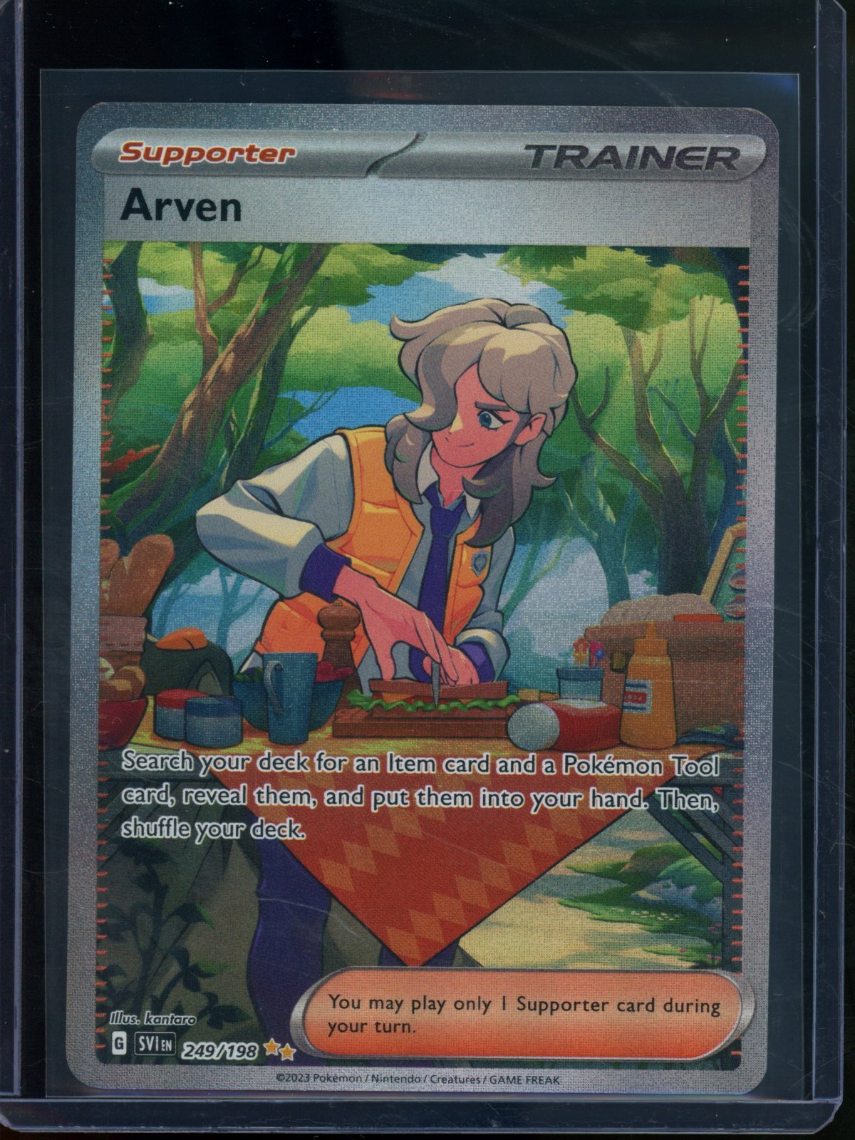 2023 Pokemon Scarlet & Violet Arven 249/198 - Trading Card Market
