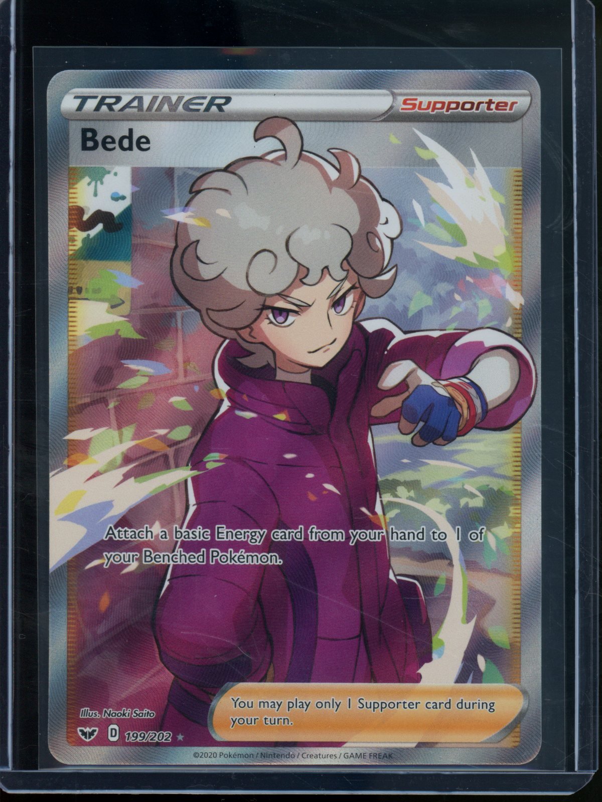 2020 Pokemon Sword & Shield Bede 199/202 - Trading Card Market