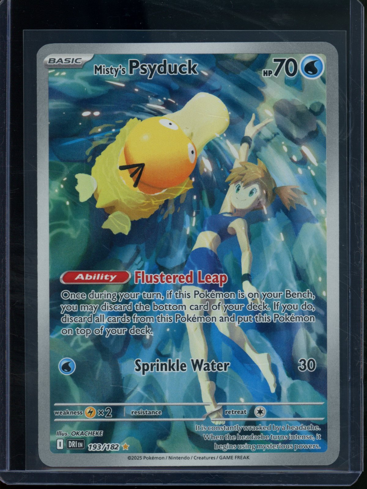 2025 Pokemon Destined Rivals Misty's Psyduck 193/182 - Trading Card Market