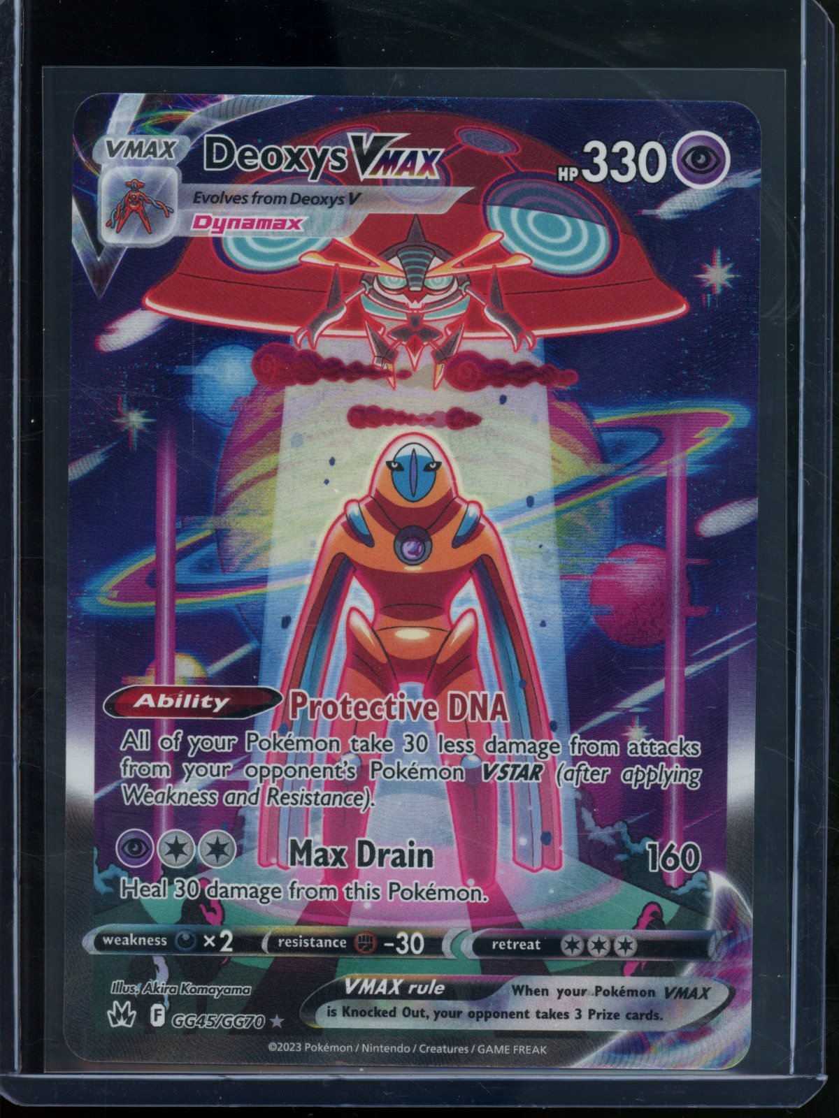 2023 Pokemon Crown Zenith Deoxys VMAX GG45/GG70 - Trading Card Market