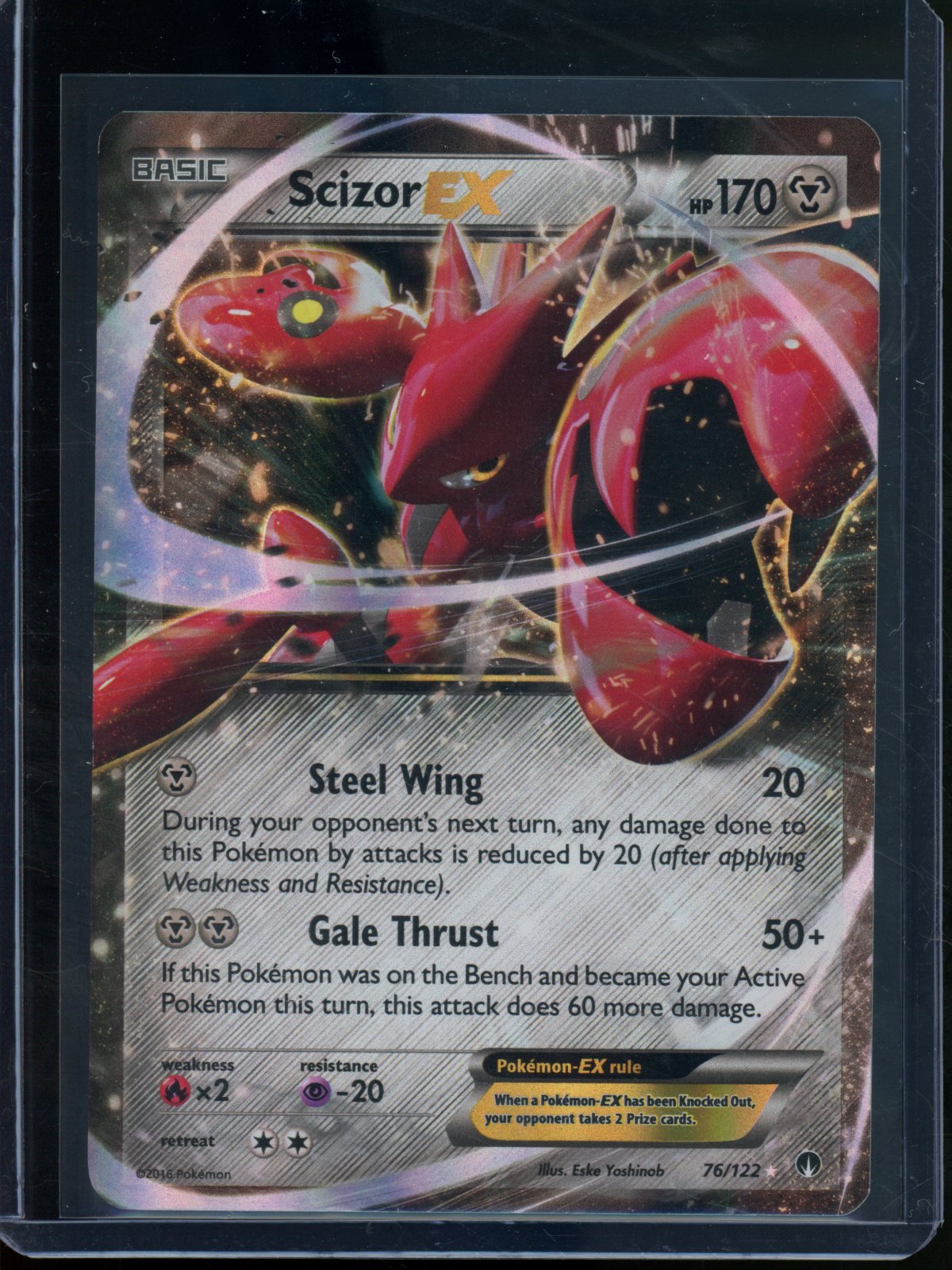 2016 Pokemon Breakpoint Scizor EX 76/122 - Trading Card Market