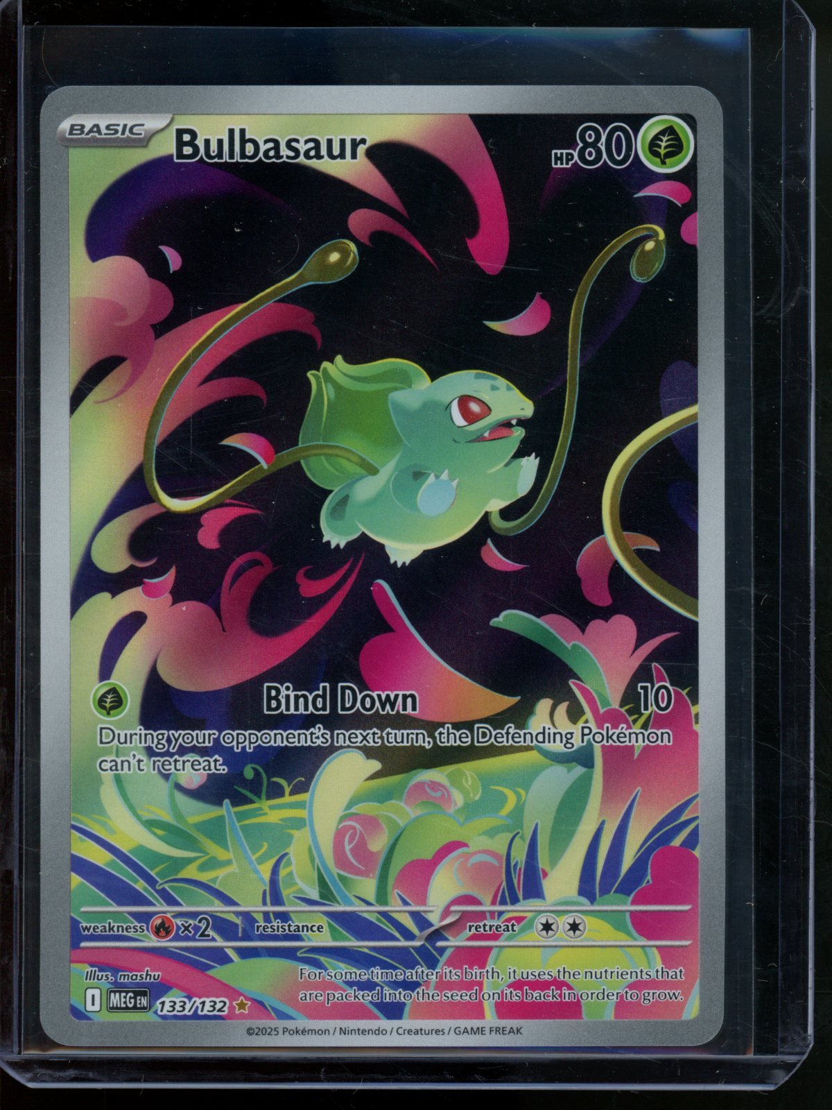 2025 Pokemon Mega Evolution Bulbasaur 133/132 (B) - Trading Card Market