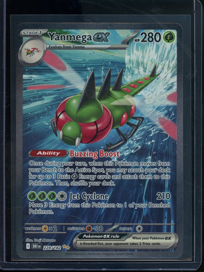 2025 Pokemon Destined Rivals Yanmega EX 228/182 - Trading Card Market