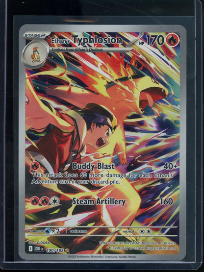 2025 Pokemon Destined Rivals Ethan's Typhlosion 190/182 - Trading Card Market