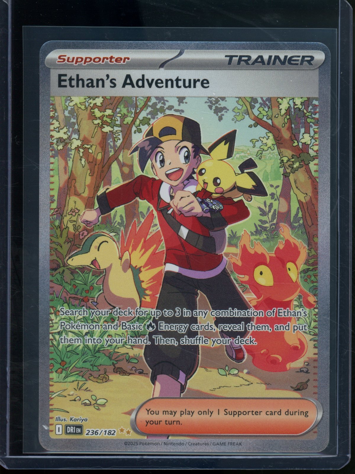 2025 Pokemon Destined Rivals Ethan's Adventure 236/182 - Trading Card Market