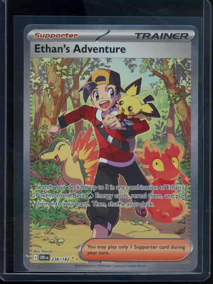 2025 Pokemon Destined Rivals Ethan's Adventure 236/182 - Trading Card Market