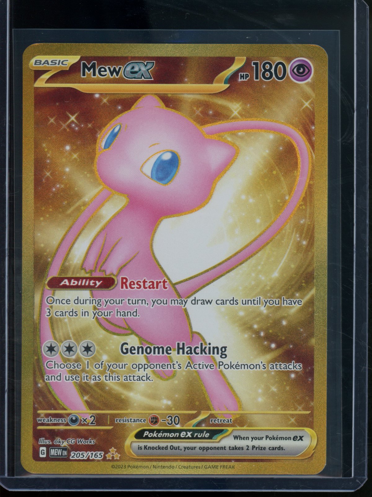 2023 Pokemon 151 Mew EX 205/165 - Trading Card Market