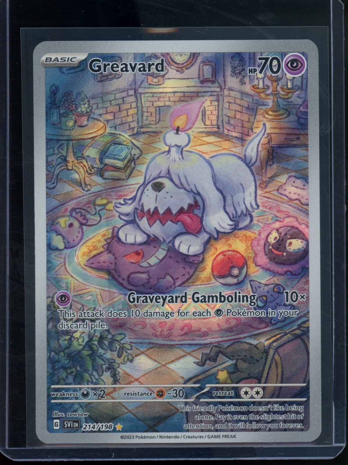 2023 Pokemon Scarlet & Violet Greavard 214/198 - Trading Card Market