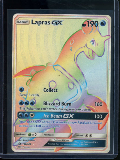 2017 Pokemon Sun & Moon Lapras GX 151/149 - Trading Card Market