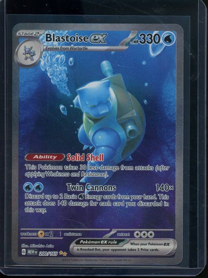 2023 Pokemon 151 Blastoise EX 200/165 - Trading Card Market