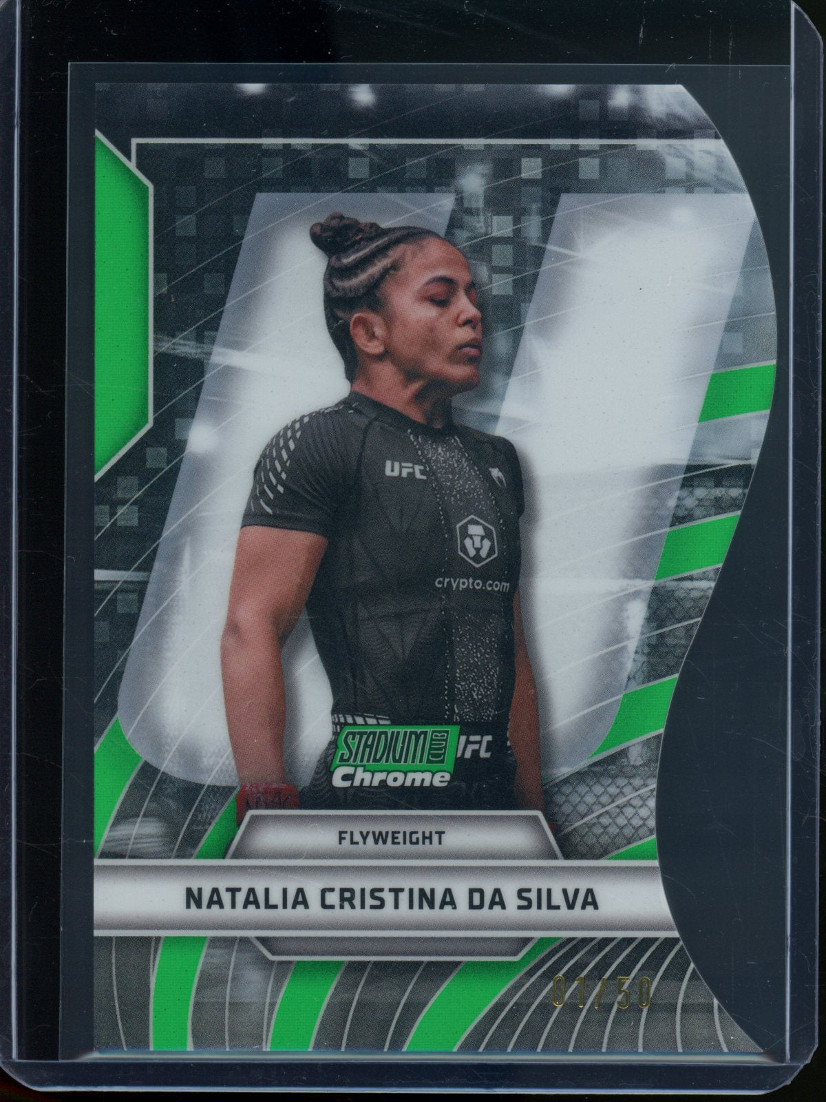 2026 Topps Stadium Club Natalia Cristina Da Silva Triumvirates Green /50