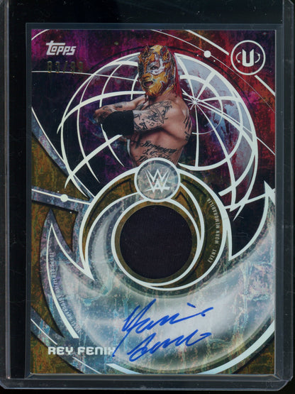 2026 Topps Universe Rey Fenix Relic Autograph Gold /99