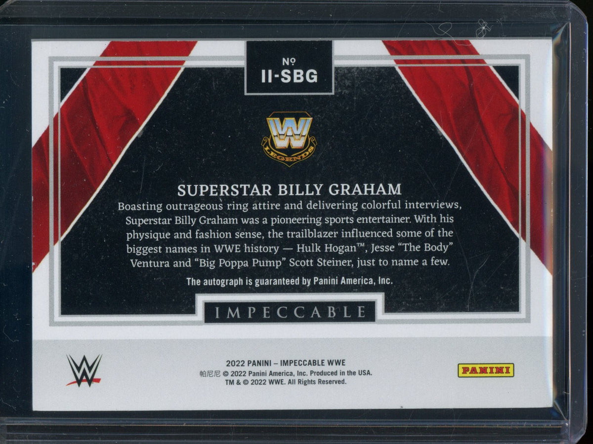 2022 Panini Impeccable Billy Graham Immortal Ink Autograph /99 - Trading Card Market
