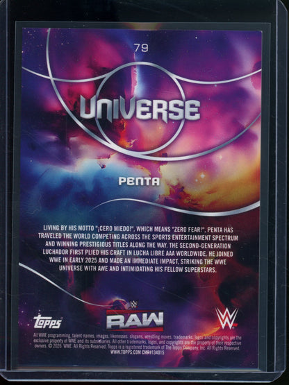 2026 Topps Universe Penta Foil /50 #79