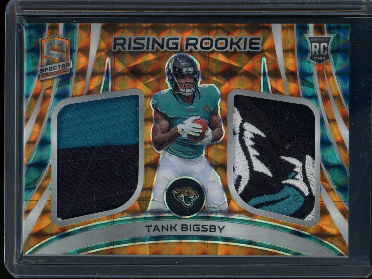 2023 Panini Spectra Tank Bigsby Rookie RC Dual Jersey Relic /10 Jaguars