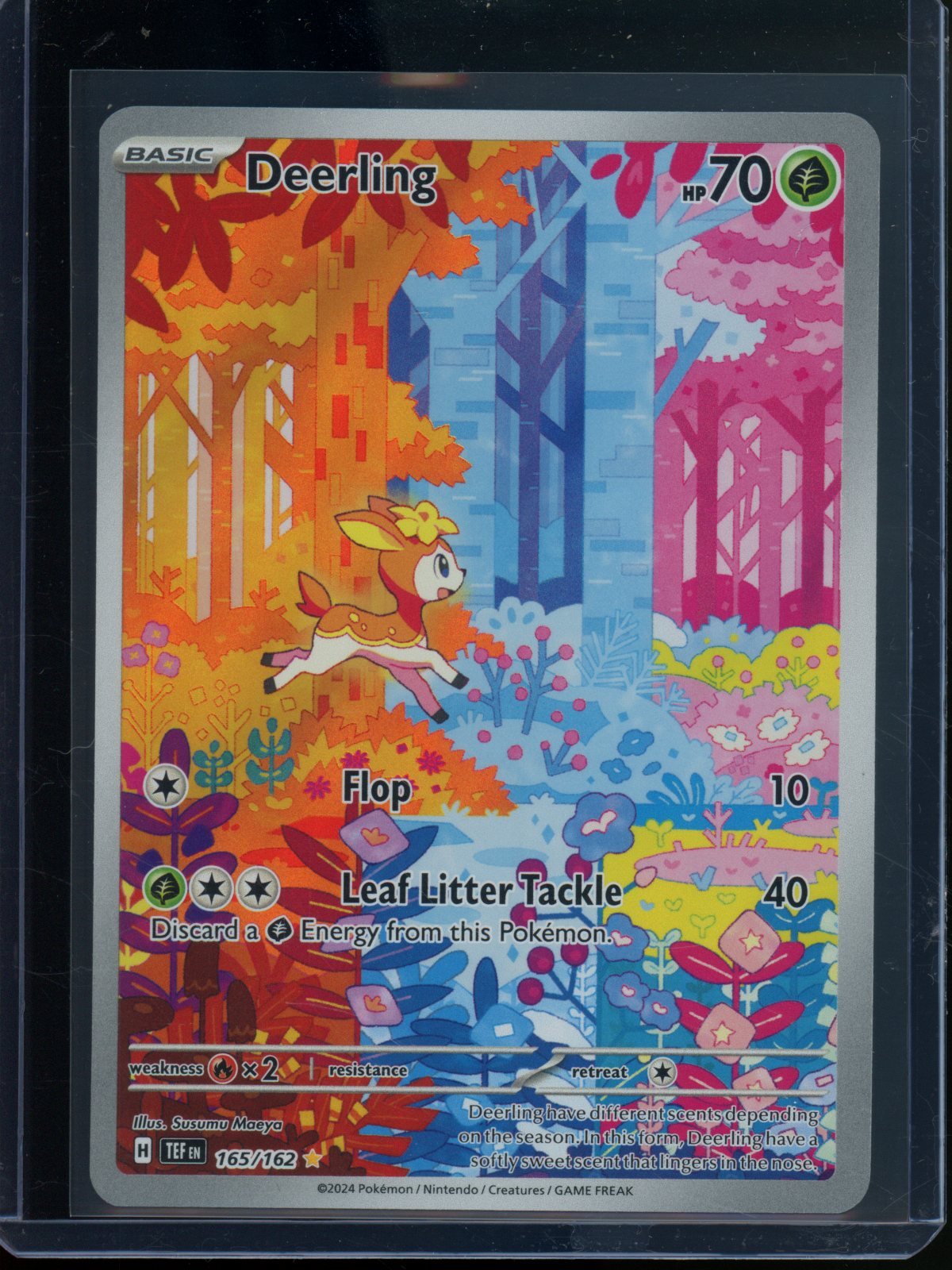 2024 Pokemon Temporal Forces Deerling 165/162 - Trading Card Market