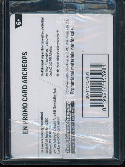 2025 Pokemon White Flare Archeops 051/086 Stamped (Sealed) - Trading Card Market