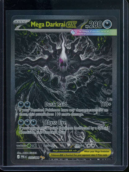 2026 Pokemon Pitch Black Mega Darkrai EX 116/084 - Trading Card Market